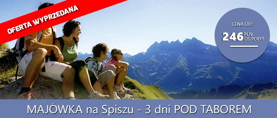majówka w górach